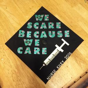 Grad Cap Decorated